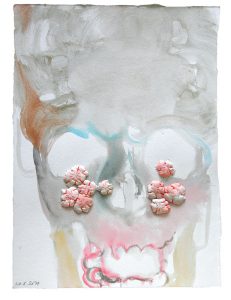 o.T., 2011, Aquarell auf Papier, 40 cm x 28 cm 